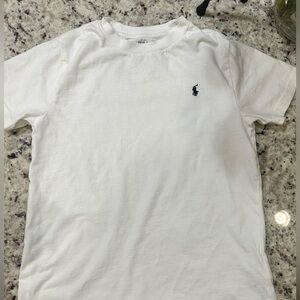 LN Boys Ralph Lauren Cotton Jersey Crewneck Tee Size 7
